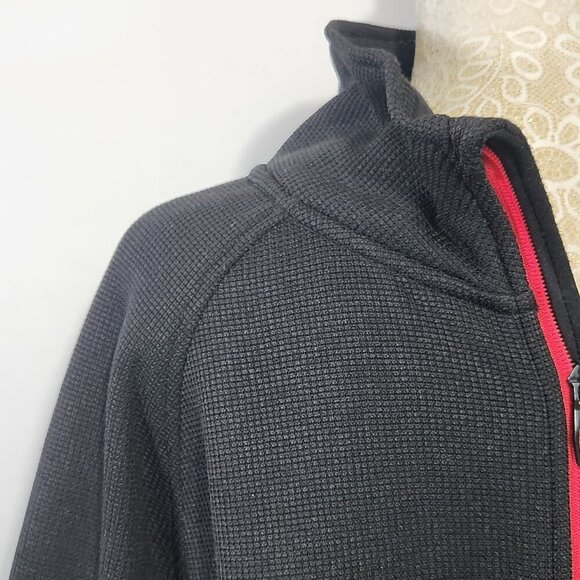 Spyder Men's Black SZ XL Front Full Zip Logo Hand Pockets Sports Jacket Outdoor - Picture 5 of 15